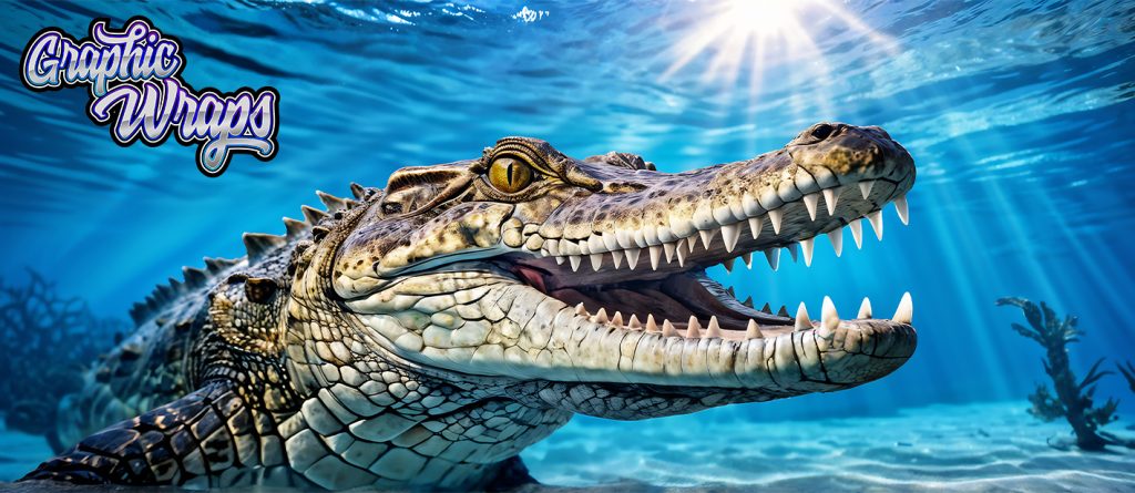 Crocodile Deep Water detail